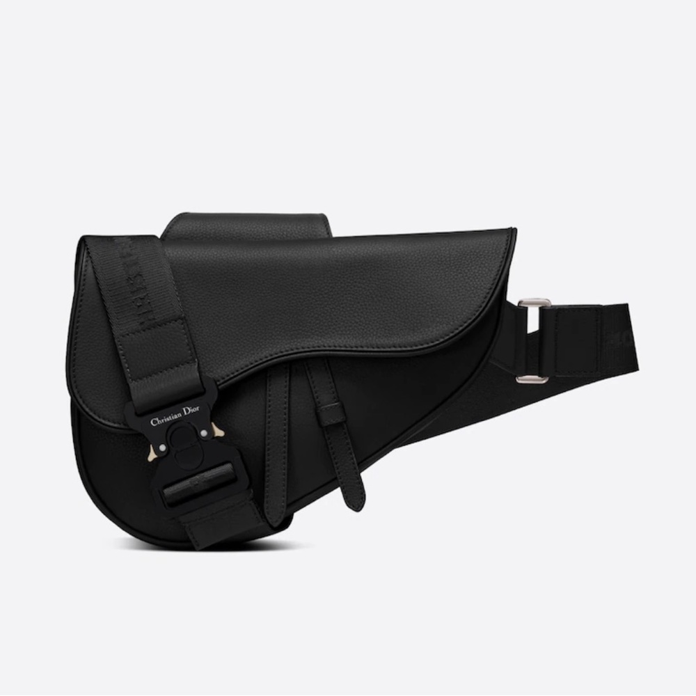 Dior Saddle bag black calfskin
